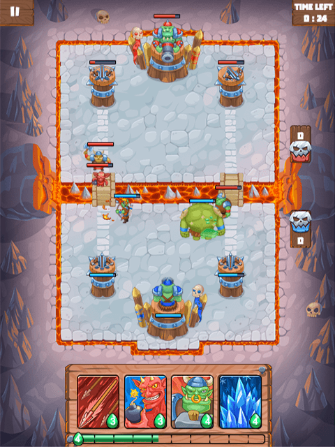 Clash of Warlord Orcs