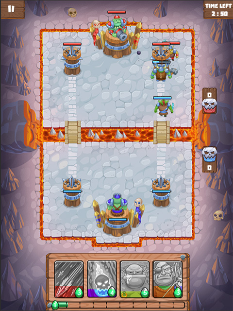 Clash of Warlord Orcs